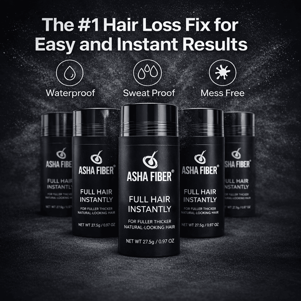 Asha Fiber Hair Thickening Powder